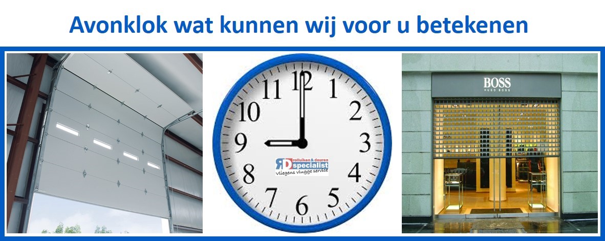 Rolluiken en deuren specialist transparante rolluiken rolhekken stalen rolluiken rolluik reparatie rolluik motor 24 uur 7 dagen per week 365 dagen per jaar spoed reparatie Avondklok